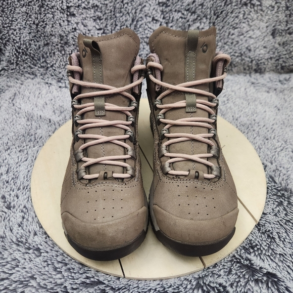 OBOZ Bozeman Mid Leather Waterproof Shoes Women's Size 7.5 - Picture 3 of 9